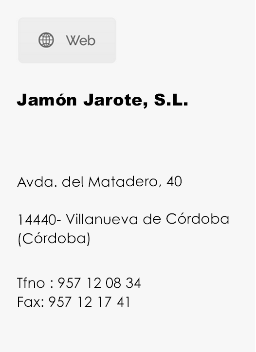 Jamón Jarote s.l.